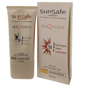 کرم ضدآفتاب رنگی سان‌سیف SPF50 مدل NC20 مناسب انواع پوست